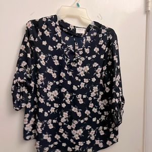 Floral womens blouse